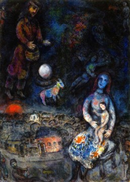  Sagrada Pintura Art%C3%ADstica - Sagrada Familia contemporáneo Marc Chagall
